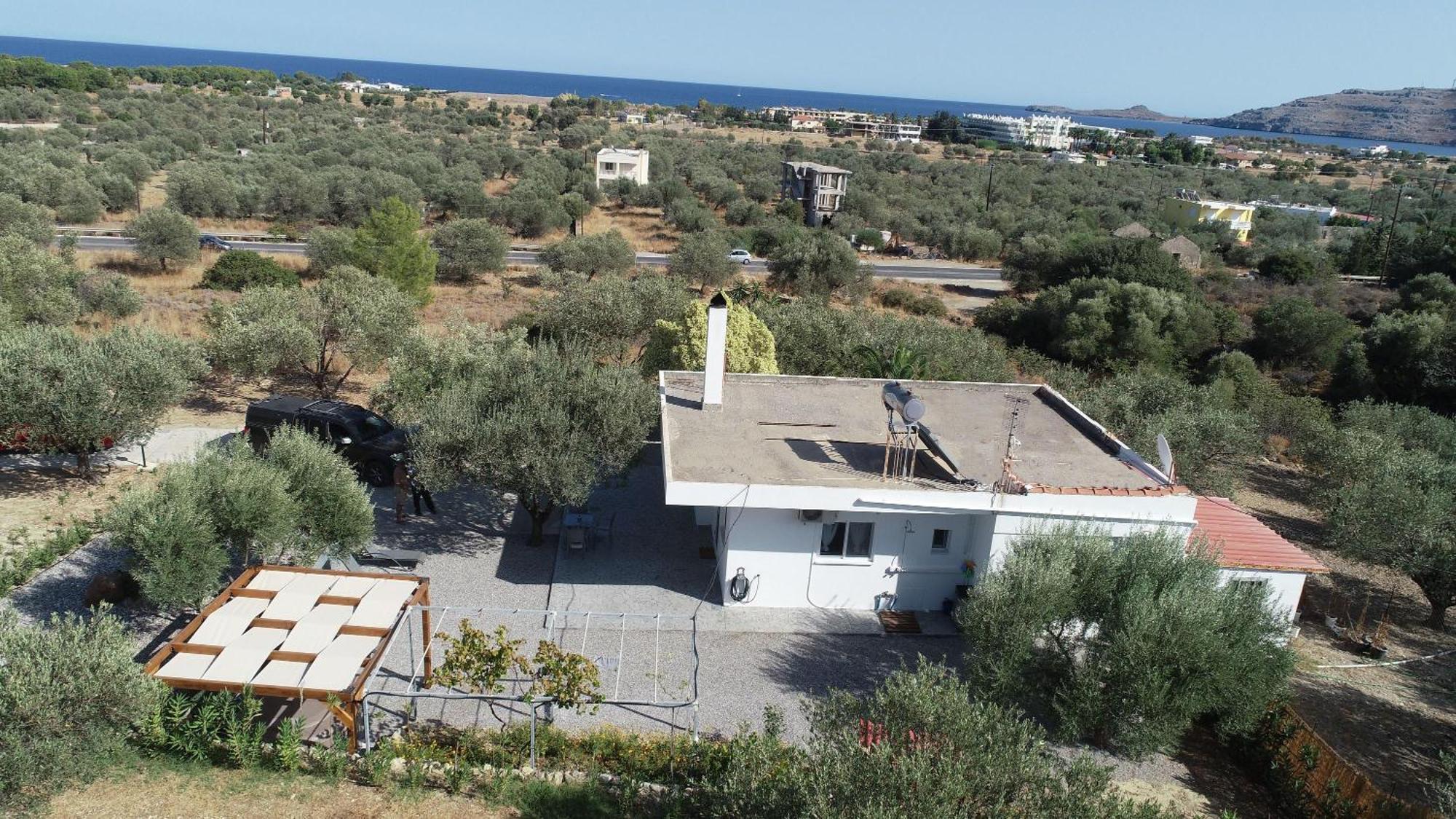 Вилла Evgenias Olive House Калаф Экстерьер фото