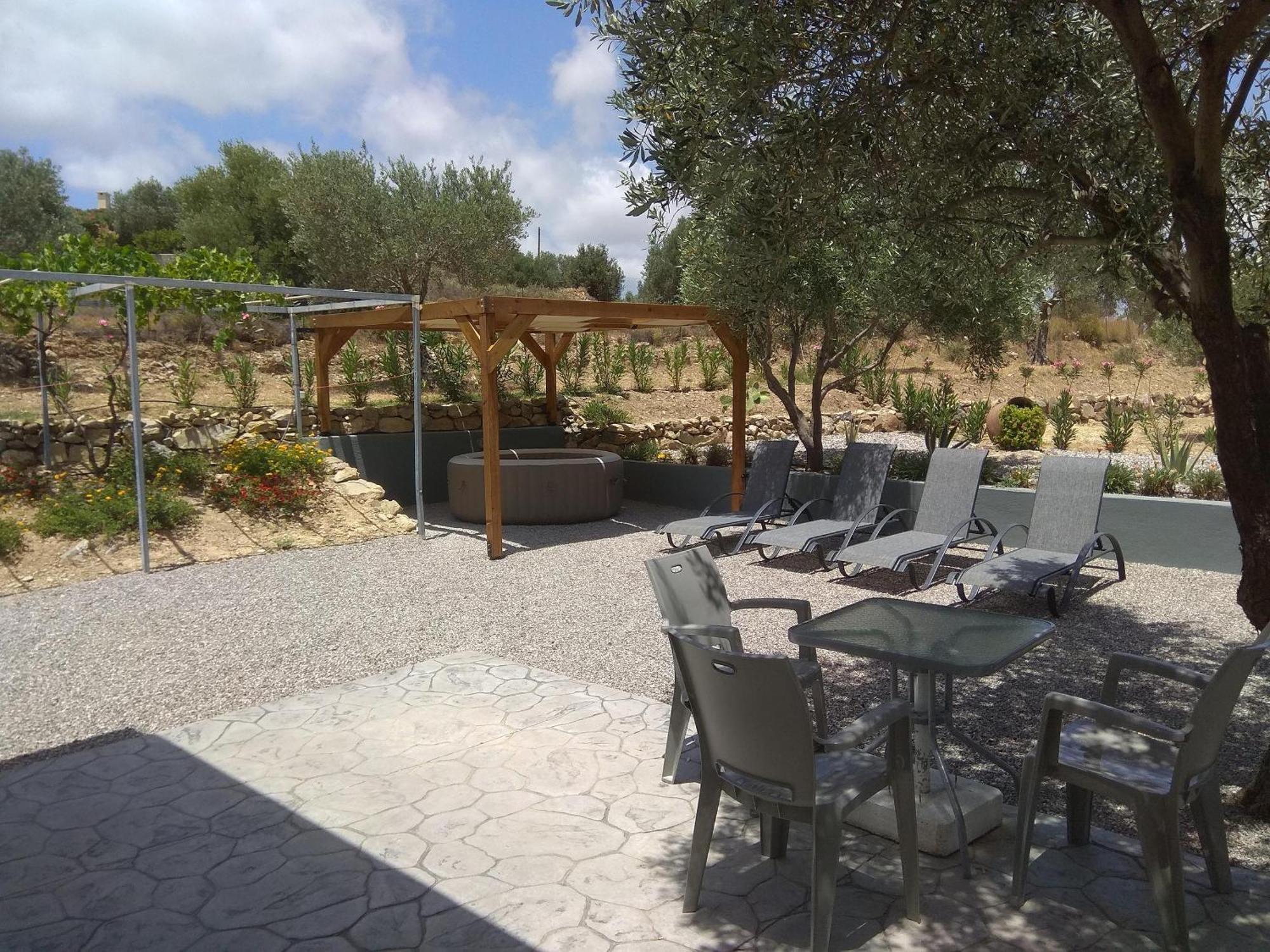 Вилла Evgenias Olive House Калаф Экстерьер фото